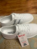 雙星八特春秋季小白鞋女鞋護士鞋免系帶低幫透氣軟底簡(jiǎn)約皮面運動(dòng)休閑板鞋 曬單實(shí)拍圖