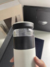 水莫停德國Smotic泡茶杯茶水分離陶瓷內膽保溫杯男款新款便攜水杯 白色520ml【鈦茶隔+禮盒包裝】 曬單實(shí)拍圖