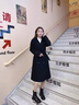 羅蒙（ROMON）風(fēng)衣外套女2025秋季新款中長(cháng)時(shí)尚百搭休閑通勤寬松立體小個(gè)子大衣 黑色 XL 曬單實(shí)拍圖