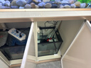 森森（SUNSUN）大型魚(yú)缸底過(guò)濾水族箱客廳家用落地玻璃生態(tài)金魚(yú)缸 【實(shí)時(shí)溫顯】1.2米長(cháng)42cm寬（黑白灰可選） 曬單實(shí)拍圖