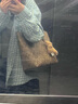 蔻馳（COACH）【官方授權(quán)店】奢侈品女包ZIP30系列托特包單肩手提包送女友禮物 4455IME74卡其棕色配色 曬單實(shí)拍圖