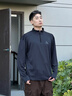 JEANSWEST LIFE真維斯半拉鏈長袖T恤男春秋季速干抗菌男生上衣跑步健身訓(xùn)練服男 曬單實(shí)拍圖