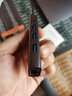 聯(lián)想（Lenovo）USB3.0分線(xiàn)器拓展塢擴展塢轉千兆網(wǎng)口RJ45有線(xiàn)網(wǎng)卡轉接頭筆記本電腦USB擴展小新一拖四轉換器 曬單實(shí)拍圖