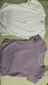森馬（Semir）短袖t恤女短款修身圓領(lǐng)內(nèi)搭25夏涼感收腰V領(lǐng)上衣辣妹109325100006 曬單實(shí)拍圖