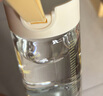 富光清然玻璃杯 高硼硅玻璃水杯子 女生便攜牛奶咖啡刻度茶杯330ml 曬單實拍圖