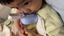 HEGEN海格恩兒童吸管杯吸嘴吸管通用配件1-3歲直飲喝水杯配件 曬單實(shí)拍圖