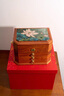 夢(mèng)佳家畫（MEJJHUA）花梨木首飾盒實(shí)木抽屜大容量三金手飾珠寶復(fù)古收納盒高檔結(jié)婚禮物 【夏與荷】首飾盒 28*21*19.2cm 曬單實(shí)拍圖