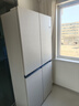 美的（Midea）首創(chuàng)45cm超薄嵌入餐邊柜家用客廳冰箱左餐右廚大容量底部散熱十字四開門國家補(bǔ)貼BCD-427WUSGPZM 曬單實拍圖
