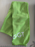 GGT冷感運動毛巾跑步健身速干涼爽巾冰感軍訓腕巾擦汗巾 苗色 曬單實拍圖