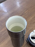 cica茶水分離保溫杯男款陶瓷內膽泡茶專(zhuān)用水杯女2025新款高檔車(chē)載杯子 鎢鋼色660ml【陶瓷內膽+超大茶倉】 曬單實(shí)拍圖