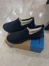 斯凱奇（Skechers）男鞋夏季透氣舒適一腳蹬休閑鞋輕便健步中老年百搭防滑運動鞋 54609-全黑色BBK 44 曬單實拍圖