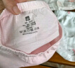 好孩子（gb）兒童內(nèi)褲女 母嬰A類女孩純棉內(nèi)褲 5A抗菌平角內(nèi)褲女-3條裝粉紅 曬單實(shí)拍圖