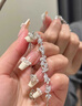 央創(chuàng  )時(shí)尚【中國黃金授權】銀手鏈女生小眾高級實(shí)用生日禮物送女友閨蜜S925 曬單實(shí)拍圖