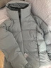 優(yōu)衣庫【超品好價(jià)】男裝無(wú)縫羽絨連帽外套/羽絨服保暖休閑夾克470077 02 淺灰色 L /175/100A 曬單實(shí)拍圖