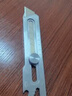 德穩（DEWO） 重型切割美工刀 25mm全鋼重型工業(yè)用大號美工刀/刀片 墻紙刀 多用途切割刀 25mm重型切割美工刀*5把 曬單實(shí)拍圖
