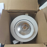 希爾登嵌入式天花燈店led象鼻燈COB射燈鋪商用三色家用客廳可調(diào)角度燈具 36瓦【Ra95】開孔14.5厘米 3000K-暖光 曬單實(shí)拍圖