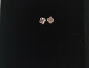 潮宏基PT950鉑金耳釘禮物女計(jì)價(jià) 鉑雅 EEP40000513 一對款約1.15g 七夕 曬單實(shí)拍圖