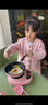 G.DUCKKIDS女童春季小香風(fēng)套裝2025新款兒童洋氣春秋裝女孩寶寶闊腿褲兩件套 粉色 110 (建議100-108cm 3-4周歲左 曬單實(shí)拍圖