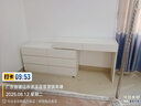 全友家居 現(xiàn)代簡約梳妝臺收納柜一體臥室可伸縮斗柜化妝臺桌子 曬單實拍圖