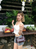 CinvaiKrose【明星同款】包包女款2025年新款腋下包斜挎單肩包生日禮物送女友 棕櫚色【生日禮物可代寫(xiě)賀卡】 曬單實(shí)拍圖