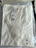 優(yōu)衣庫【超品好價(jià)】女裝竹節紗V領(lǐng)T恤/短袖棉白T上衣打底483576 00 白色 M /160/84A 曬單實(shí)拍圖