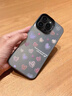 殼韻 彩色愛(ài)心適用iphone16promax手機殼新款蘋(píng)果15網(wǎng)紅小眾高級感14pro硅膠女13簡(jiǎn)約12全包防摔保護套 [黑色-滿(mǎn)屏愛(ài)心]后蓋不透磨砂質(zhì)感 iPhone16pro 曬單實(shí)拍圖