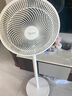 美的（Midea）電風扇家用7葉落地扇搖頭電風扇循臥室宿舍輕音風扇臺式桌面小型風扇臺地兩用升級款 白色丨7葉臺地兩用 曬單實拍圖