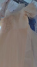 花童婚禮兒童公主裙夏季新款女童主持人禮服裙子生日鋼琴演出服女 香檳色 160 曬單實(shí)拍圖