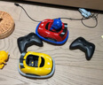 迪漫奇早教兒童益智玩具親子互動(dòng)燈光音效遙控碰碰車雙人對(duì)戰(zhàn)生日禮物 曬單實(shí)拍圖