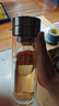 希諾雙層玻璃杯男茶水分離杯高檔泡茶杯子車載水杯XN-9339本色 340mL 曬單實(shí)拍圖