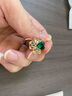 頂妃（DING FEI）綠色幸運草胸針女設計感小眾精致簡(jiǎn)約西裝胸花配飾防走光別針 135#幸運草 B08-102 曬單實(shí)拍圖
