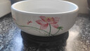 盆生花道水培花盆陶瓷水仙花睡蓮碗蓮銅錢(qián)草無(wú)孔水養專(zhuān)用花盆清倉 大號荷葉尖尖蓮花水培盆+托盤(pán) 無(wú)規格 曬單實(shí)拍圖