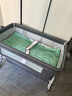ANGI BABY嬰兒床新生兒多功能搖搖床可移動(dòng)帶尿布臺(tái)可拼接大床寶寶哄睡神器 【尿布臺(tái)+椰棕墊+蚊帳+萬(wàn)向輪】 曬單實(shí)拍圖