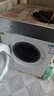 西門子（SIEMENS）新品iQ500小幸熨 10公斤變頻滾筒家用洗衣機 超氧空氣洗 蒸汽除皺 深層凈洗  臟污檢測 智能投放 WG54K7D00W 曬單實拍圖