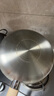 炊大皇316不銹鋼平底煎鍋 不銹鋼防粘煎鍋 電磁爐通用26cm  JG26XHYG 曬單實拍圖