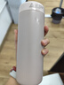 米家 保溫杯 316不銹鋼水杯 男女士杯子 大容量茶杯便攜 350ml粉色 曬單實(shí)拍圖