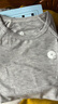 Q21兒童家居服套裝男女童寶寶排汗親膚抑菌短袖睡衣褲親子裝春夏新款 淺云花灰 90 曬單實(shí)拍圖