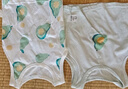 貝瑞加（Babyprints）寶寶背心2件裝夏季兒童無袖T恤純棉吊帶上衣輕薄柔軟打底 綠90 曬單實拍圖