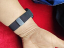 今舞 【促銷(xiāo)】適用紅米watch5表帶紅米手表4/5表帶米蘭尼斯小米手環(huán)8/9pro金屬編織磁吸扣精鋼腕帶 黑色 紅米Watch 4/5（專(zhuān)用接口） 曬單實(shí)拍圖