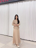 歌司朗婚禮媽媽裝高檔禮服平時(shí)可穿的秋季200斤大碼喜婆婆婚宴裝新中式 香檳色 2XL 曬單實(shí)拍圖