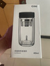 希樂玻璃杯雙層玻璃水杯高顏值男士商務辦公茶水分離杯便攜泡茶杯子 曬單實拍圖