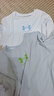 安德瑪（Under Armour）男女童休閑戶外寬松印花圓領(lǐng)短T童裝短上衣252320305 淺灰綠 170 曬單實(shí)拍圖