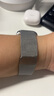 表帶哥適用蘋(píng)果手表表帶apple watch iwatch s10/9/11/8/7米蘭尼斯表帶se/ultra2/1/3夏季透氣45/46/49銀 曬單實(shí)拍圖