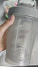 Blender Bottle 蛋白粉搖搖杯運動水杯 大容量塑料杯帶刻度健身便攜攪拌男士女生 經(jīng)典款V2灰色600ml 曬單實拍圖
