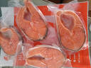 海大廚原切智利三文魚(yú)排 凈重1kg 大西洋鮭輪切片生鮮魚(yú)類(lèi) 曬單實(shí)拍圖