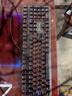 雷柏（Rapoo） V700RGB合金版 有線機(jī)械鍵盤(pán) 游戲辦公108鍵RGB背光全鍵無(wú)沖可編程鍵盤(pán) 電競(jìng)吃雞LOL 茶軸 曬單實(shí)拍圖