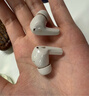 漫步者（EDIFIER）FitBuds Pro真無(wú)線主動(dòng)降噪藍(lán)牙耳機(jī)太空艙入耳式低延遲輕奢學(xué)生音樂(lè)游戲運(yùn)動(dòng)禮物適配于蘋果華為 【皮革紋理設(shè)計(jì)】晨曦白+收納袋 曬單實(shí)拍圖