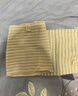 十月結晶嬰兒肚圍單層彩棉護肚護臍帶新生兒棉肚圍0-6月2條 棕+綠17*17 曬單實(shí)拍圖