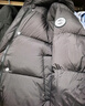 三彩【防水易打理】2025冬季新款連帽羽絨服90白鴨絨面包服M 經(jīng)典黑 M 160/84A 曬單實(shí)拍圖