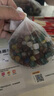 壽禾 雨花石鵝卵石七彩石魚(yú)缸造景裝飾景觀(guān)石子 500g雨花石0.8-1.5cm 曬單實(shí)拍圖